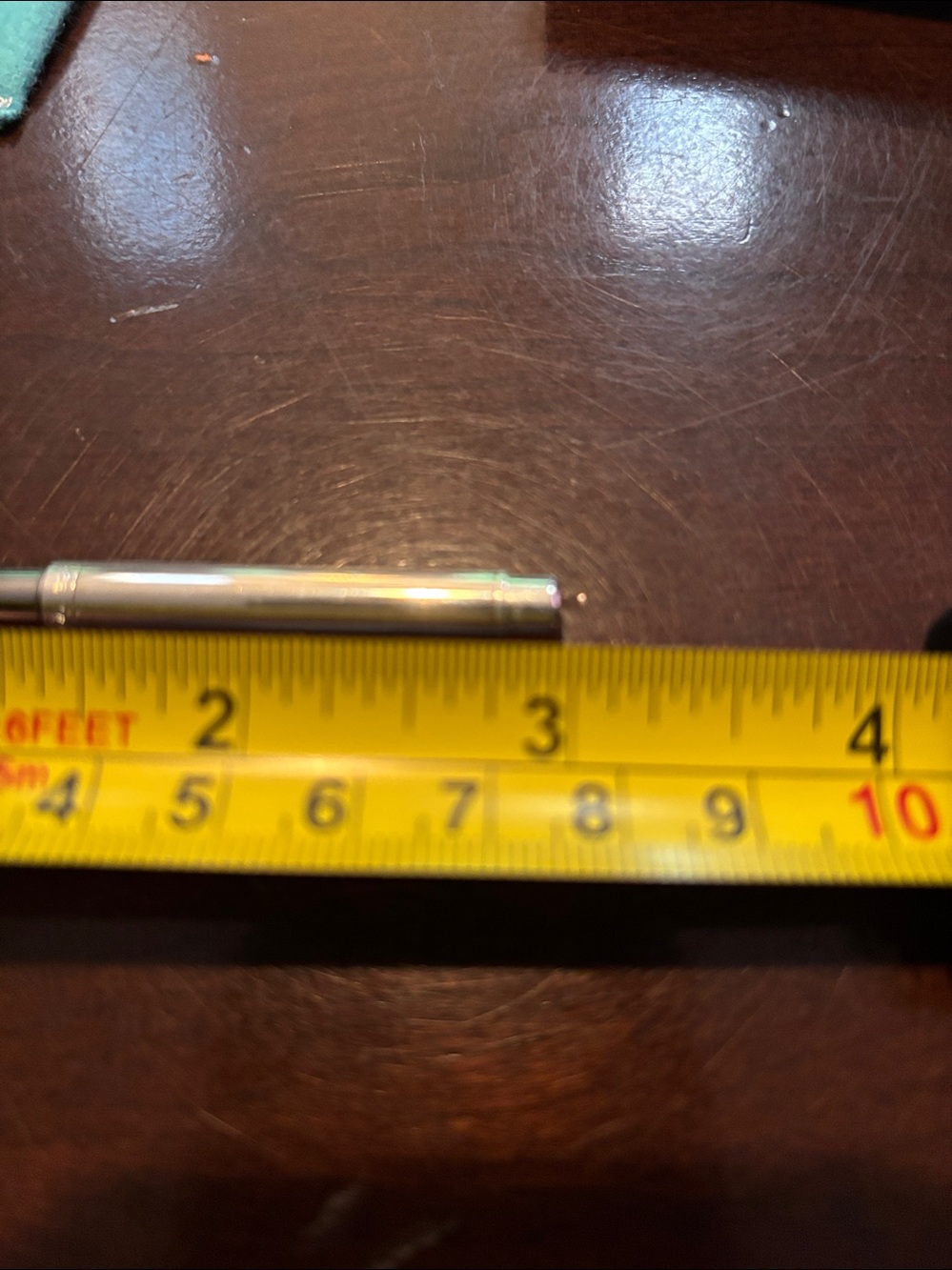 Tiffany & Co. Sterling Silver Ballpoint Pen in Tiffany Blue - Picture 4 of 4